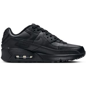 Nike Air Max 90 Unisex Schoenen - Zwart - Maat: 36.5 - Leer - Foot Locker