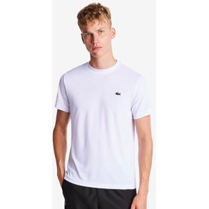 Lacoste Small Croc T-shirts Heren - Wit - Maat M