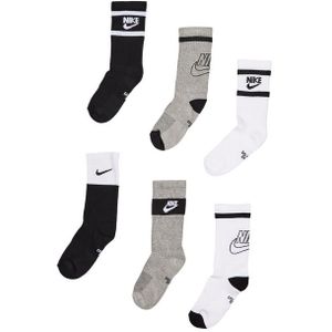 Nike Everyday Cushioned Crew 6 Pack Sokken Unisex - Wit - Maat 34 - 38