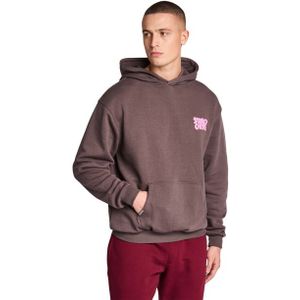 Street Cartel Bosco Hoodies Heren - Grijs - Maat XS - Katoen Fleece