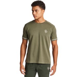 Project X Paris Street T-shirts Heren - Groen - Maat S - Katoen Jersey