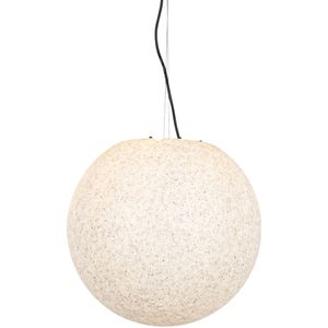 Moderne buiten hanglamp grijs 45 cm IP44 - Nura