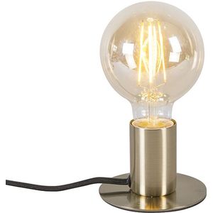 Art Deco tafellamp goud - Facil