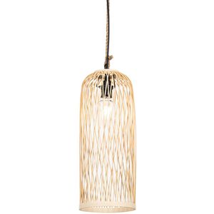 Landelijke buiten hanglamp rotan 25 cm - Calamus