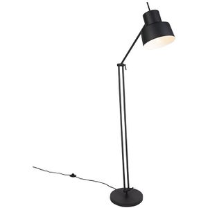 Retro vloerlamp zwart verstelbaar - Chappie