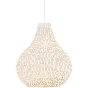 QAZQA Lina - Design Grote Hanglamp - 1 Lichts - 450 Mm - Wit - Woonkamer - Slaapkamer - Keuken