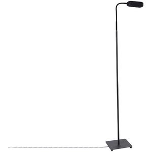 Moderne vloerlamp zwart incl. LED 4-staps dimbaar - Botot