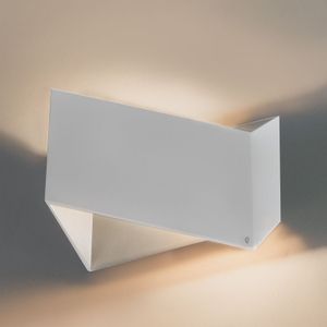 Design wandlamp wit - Fold