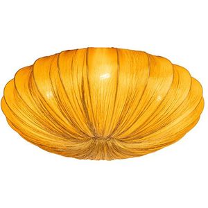 QAZQA plu - Design Plafondlamp - 5 lichts - Ø 60 cm - Goud/messing - Woonkamer | Slaapkamer | Keuken