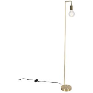 Moderne messing vloerlamp - Facil