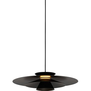 Design hanglamp zwart incl. LED 3-staps dimbaar - Pauline