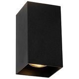 Design wandlamp zwart vierkant - Sabbir