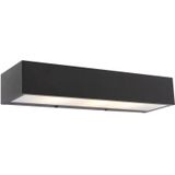 QAZQA houx - Design Wandlamp voor binnen - 3 lichts - L 350 mm - Zwart - Woonkamer