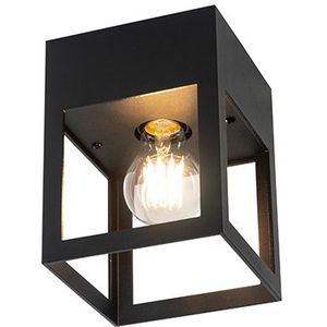 Moderne plafondlamp zwart - Cela