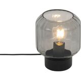 QAZQA stiklo - Moderne Tafellamp - 1 lichts - H 230 mm - Zwart - Woonkamer | Slaapkamer | Keuken