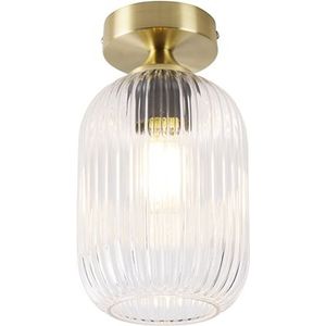 Art Deco plafondlamp messing - Banci