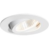 Inbouwspot wit 6.8cm incl. LED 750lm dimbaar IP23 - Gaius