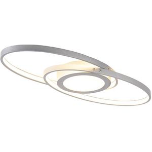 Design plafonniére staal incl. LED 3-staps dimbaar - Axy