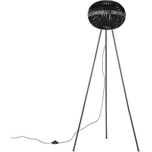 Moderne vloerlamp tripod zwart - ZoÃ«