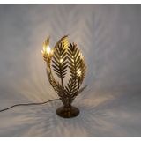 Vintage tafellamp large goud - Botanica