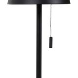 Buiten tafellamp zwart incl. LED 3-staps dimbaar oplaadbaar en solar - Ferre