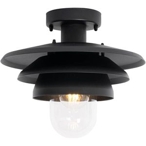 Design buitenplafondlamp zwart IP44 - Morty