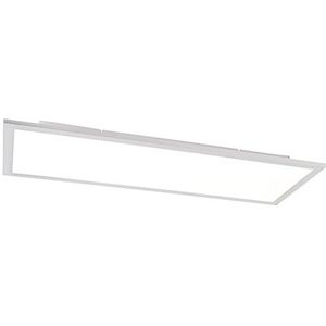 Plafondlamp staal 80 cm incl. LED met afstandsbediening - Live