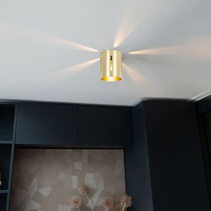 Design plafondlamp goud - Yana