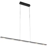 Design hanglamp zwart incl. LED met touchdimmer - Platina