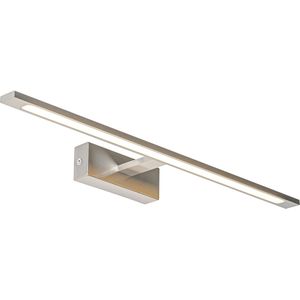 Wandlamp staal 62 cm incl. LED IP44 - Jerre