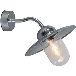 Buitenwandlamp zink IP44 - Munich