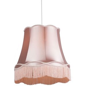 Retro hanglamp roze 45 cm - Granny