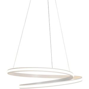 Moderne hanglamp wit 74 cm incl. LED dimbaar - Rowan