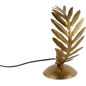Vintage tafellamp small goud - Botanica