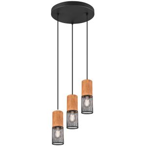 Hanglamp Trio Leuchten Tosh - Zwart