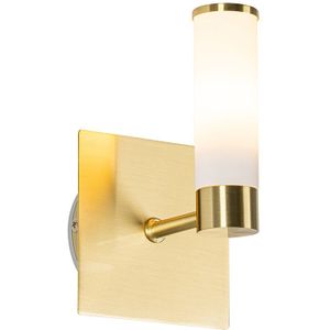 Moderne badkamer wandlamp messing IP44 - Bath