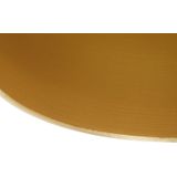 Stoffen lampenkap zwart 40/47/26 met gouden binnenkant