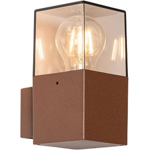 IndustriÃ«le buiten wandlamp roestbruin IP44 - Denmark