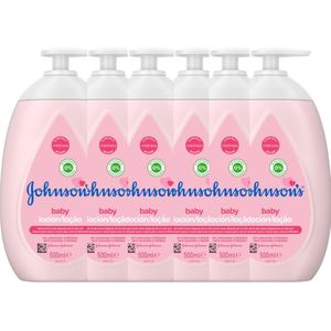 Johnson's Baby Lotion Met Pomp - Voordeelverpakking 6x500ml