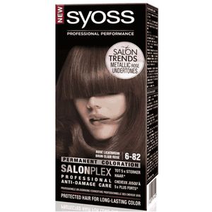 Syoss Professional Haarverf 6-82 Rose Lichtbruin