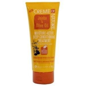 Creme of Nature Jojoba & Olive Oil Moisture-Active Deep Conditioning Treatment 200 ml