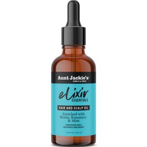 Aunt Jackie's Elixir Biotin & Rosemary Mint Hair & Scalp Oil 59ml