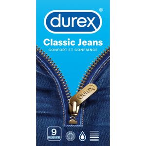 Durex Condooms - Classic Jeans - 9 Stuks