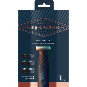 Gillette King C Style Master Draadloze Stoppelbaardtrimmer