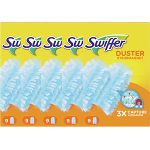 Swiffer Duster Trap & Lock-navullingen - Voordeelverpakking 5x9 Stuks = 45 Stuks