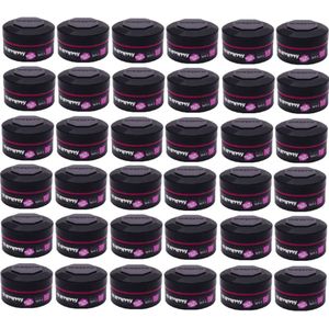 Fonex Gummy Styling Wax Extra Gloss - 36 Stuks - Volle Doos