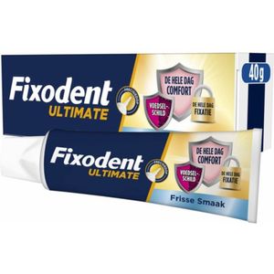 Fixodent Kleefpasta Ultimate Fresh - Frisse Smaak - 40gr