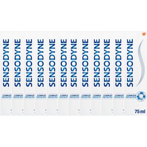 Sensodyne Complete Protection Tandpasta - Voordeelverpakking 12x75ml