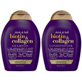 OGX Thick & Full Biotin+Collagen Voordeel Set - Shampoo & Conditioner
