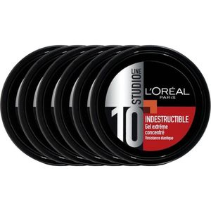 L'Oreal Studio Line Indestructible Gel-Glue Extreme Hold - Voordeelverpakking 6x150ml